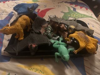 Lote Juguetes blandos animales coleccionables.