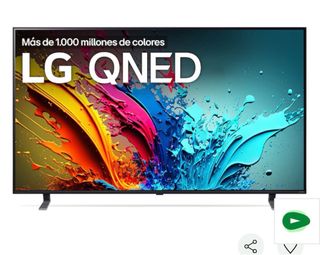 TV LG QNED 65 4K Smart TV 164cm
