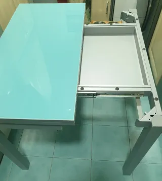 Mesa Cocina 90x45 Ampliable 90x90