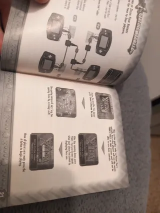 Manual Zelda Four Swords GBA Español