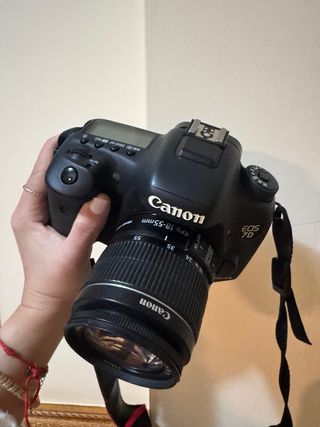 Cámara Canon EOS 7D Mark II Profesional