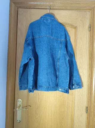 Chaqueta vaquera mujer con perlas