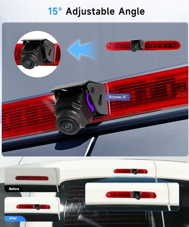 Cámara de Visión Trasera para Peugeot Partner