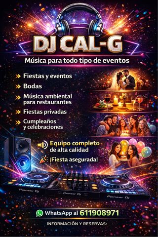 Dj para tus fiestas