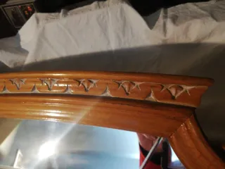 Espejo Vintage Madera y Cristal
