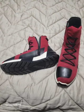 Scarpe Moto BMW Motorrad Donna Rosse Nere 39