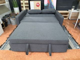 Nuevo sofa cama 2 plazas - tela
