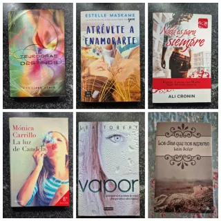 Lote de 6 libros