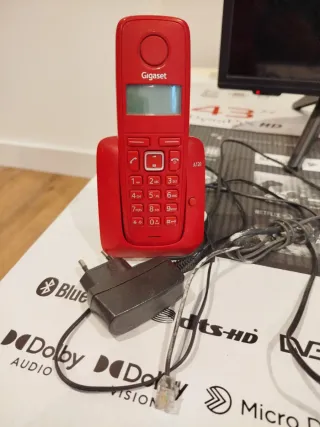 Teléfono Inalámbrico Gigaset A120 Rojo