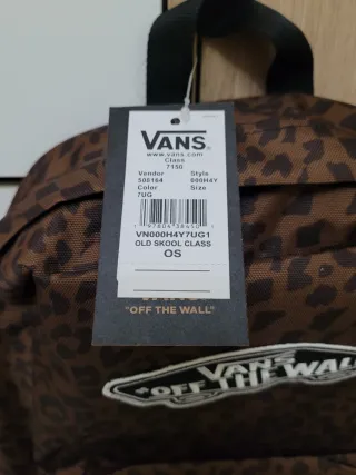Mochila Vans Old Skool Class Marrón