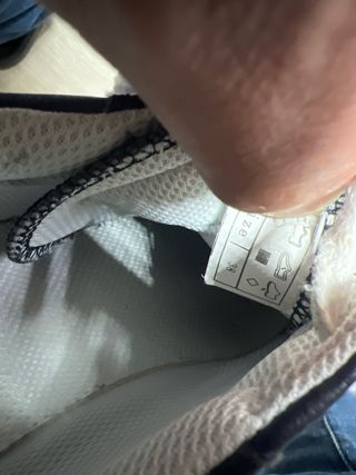 Zapatillas Victoria Talla 38 Negro/Blanco