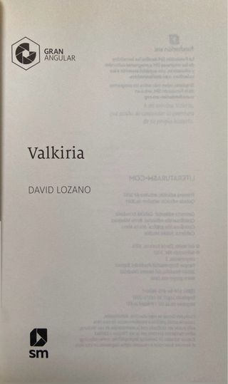 Libro Valkiria Game Over