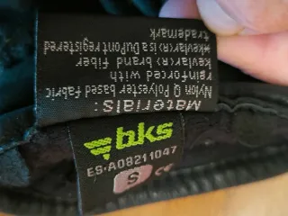 Guantes de moto BKS negros talla S