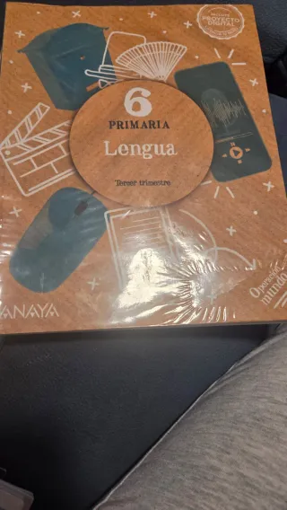 Libros lengua 6 primaria anaya