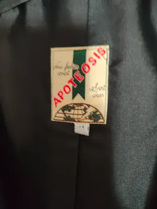 Americana verde hombre