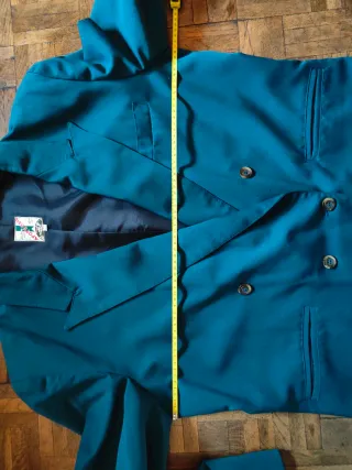 Americana verde hombre