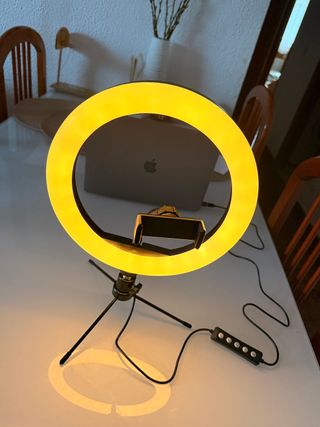 Lámpara Aro LED para TikTok, Instagram, YouTube