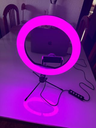 Lámpara Aro LED para TikTok, Instagram, YouTube