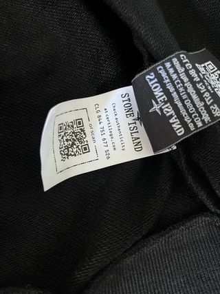 Felpa Stone Island Nera