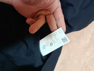 Polo BOSS manga larga azul nuevo