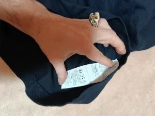 Polo BOSS manga larga azul nuevo