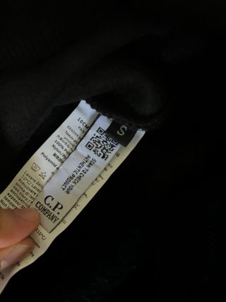 Felpa CP Company nera