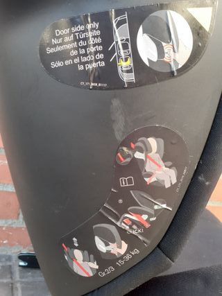 Silla de coche Cybex negra