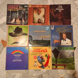 Stock lotto dischi 33 giri musica classica