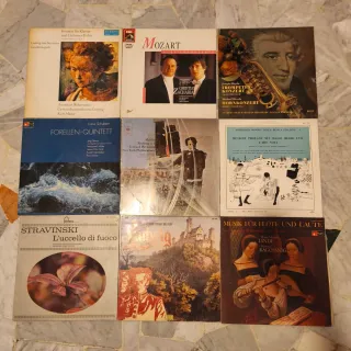 Stock lotto dischi 33 giri musica classica
