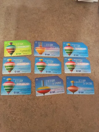 Lotto 58 Schede Telefoniche SIP Diverse