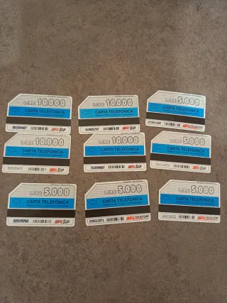 Lotto 58 Schede Telefoniche SIP Diverse
