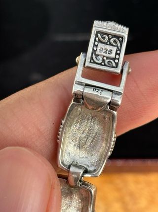 Reloj Plata 925 Marcasitas Vintage Mujer