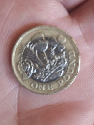 Moneda 1 Libra Esterlina 2017 Reina Isabel