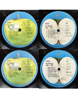 2 LP'S 1973 🇬🇧 THE BEATLES - 1967-1970