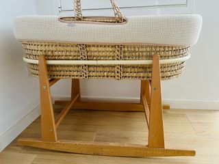 Cuna Moisés Mimbre Cambrass