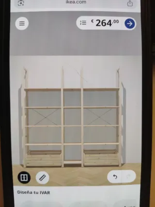 Estructura lateral IVAR Ikea
