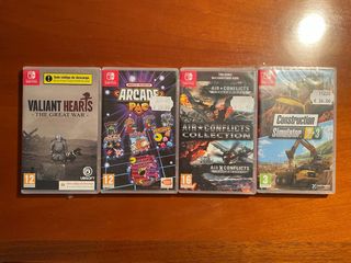 Lote 4 juegos precintados Nintendo Switch