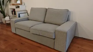 Sofá KIVIK 2 / 3 plazas Ikea gris y Beige