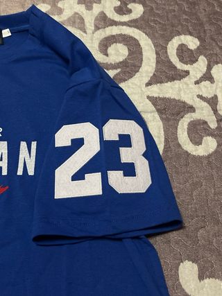 Camiseta y pantalón corto  Azul Talla M