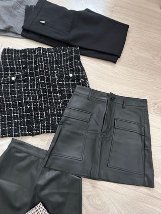 Lote Ropa: Pantalones y Faldas Zara, Mango..