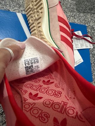 Adidas SL 72 OG Rosa/Rosso Tg 40