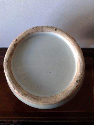 Jarrón chino de porcelana esmaltada S. XIX