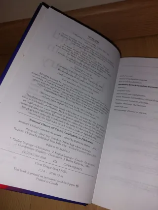 LIBRO - Oxford Canadian Dictionary - ENGLISH