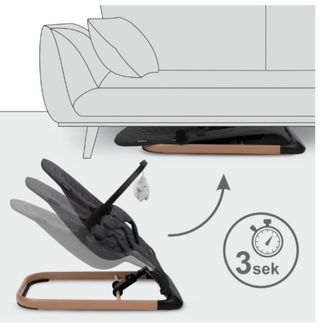 Sillón Kidwell LARO Full Grey/Black