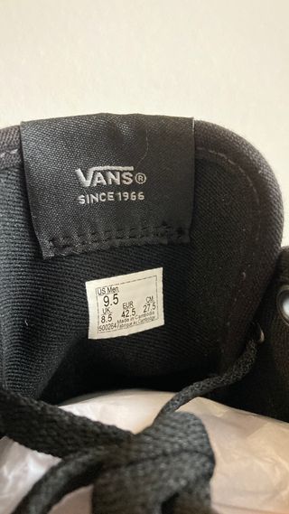 Vans Filmore Decon Negro Talla 42.5