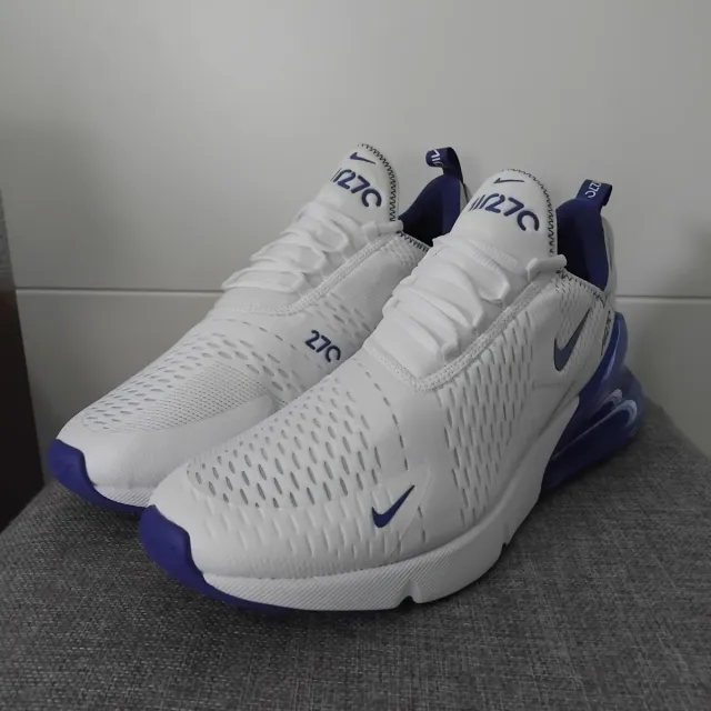Nike Air Max 270 Azul y Blanco