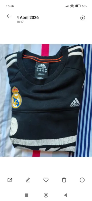 Sudadera Real Madrid Teka Vintage