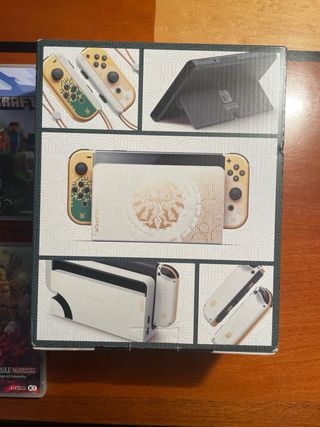 Nintendo Switch edición Zelda Oled+ Lote 10 Juegos