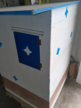 Casita de madera infantil