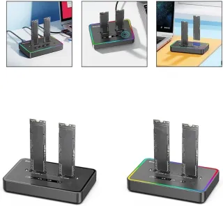 Estación Acoplamiento M.2 NVMe FACAIIO